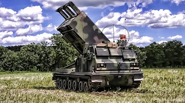 M270A1 Multiple Launch Rocket System (MLRS) • Shoot & Scoot