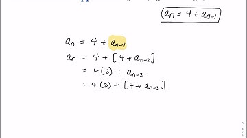 Solving a Recurrence (Iterative Approach)
