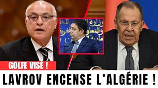 Lavrov Lalgérie Est Un Modèle À Suivre Le Maroc Et Le Fe Pointés