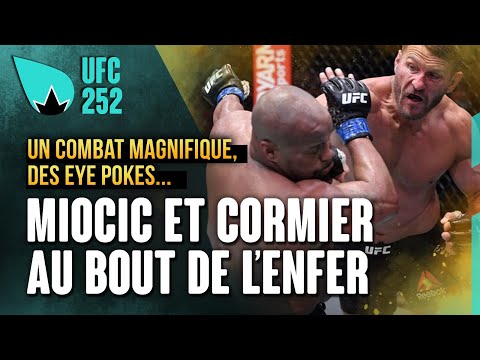 RECAP & REACTION UFC 252 MIOCIC VS. CORMIER 3 - Maudits eye-pokes