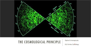 The Cosmological Principle - IB Physics