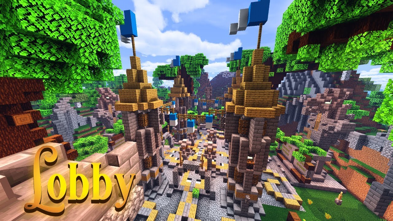 Minecraft lobby map download v2 - passlfever