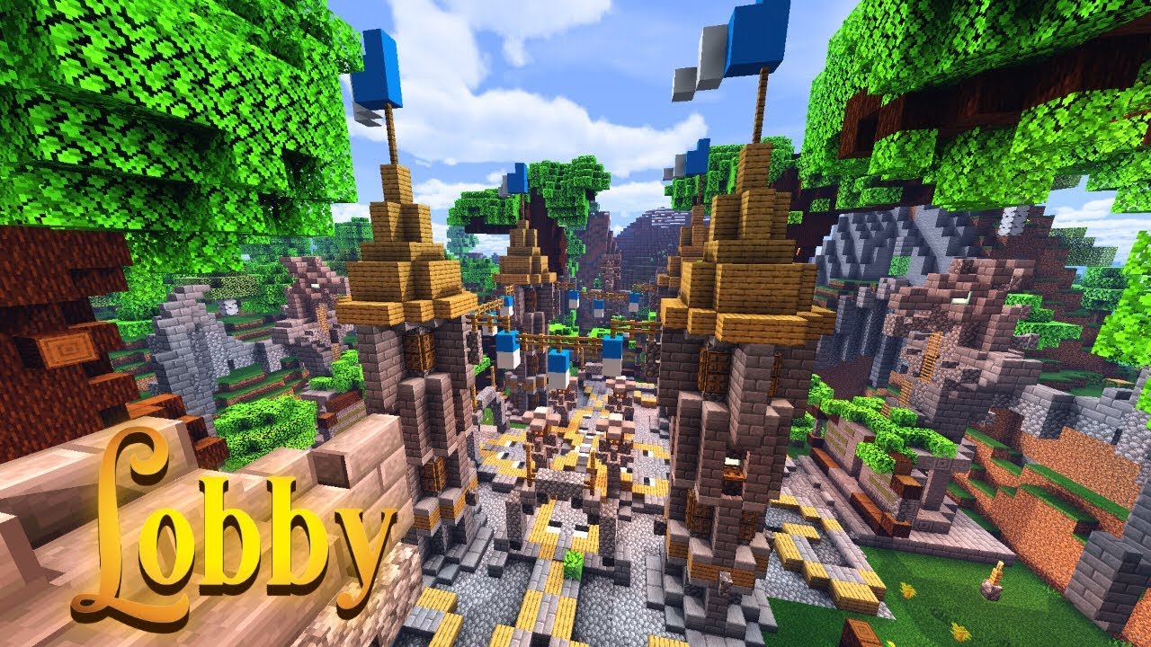 minecraft lobby map download v2