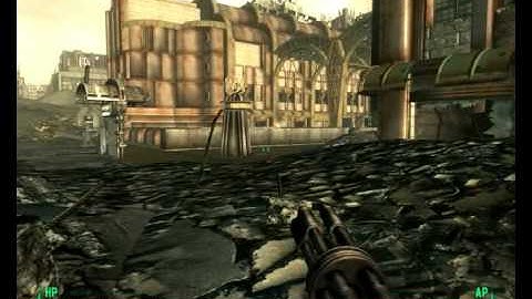Fallout 3 minigun fun