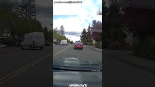 Bad lady driver doesn’t look