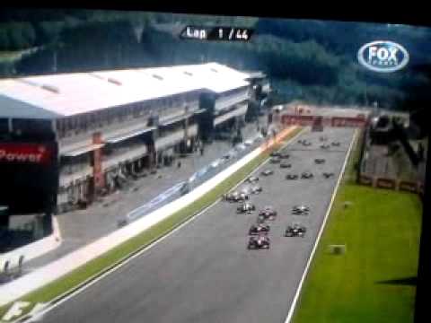 Frmula 1: la accidentada largada del Gran Premio de Japn, que ...