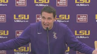 LSU Will Wade FIRED UP MAD postgame press conference after win over Ohio