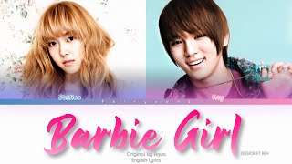 JESSICA Barbie Girl ft. SHINee’s Key Color Coded Lyrics (Eng) Resimi