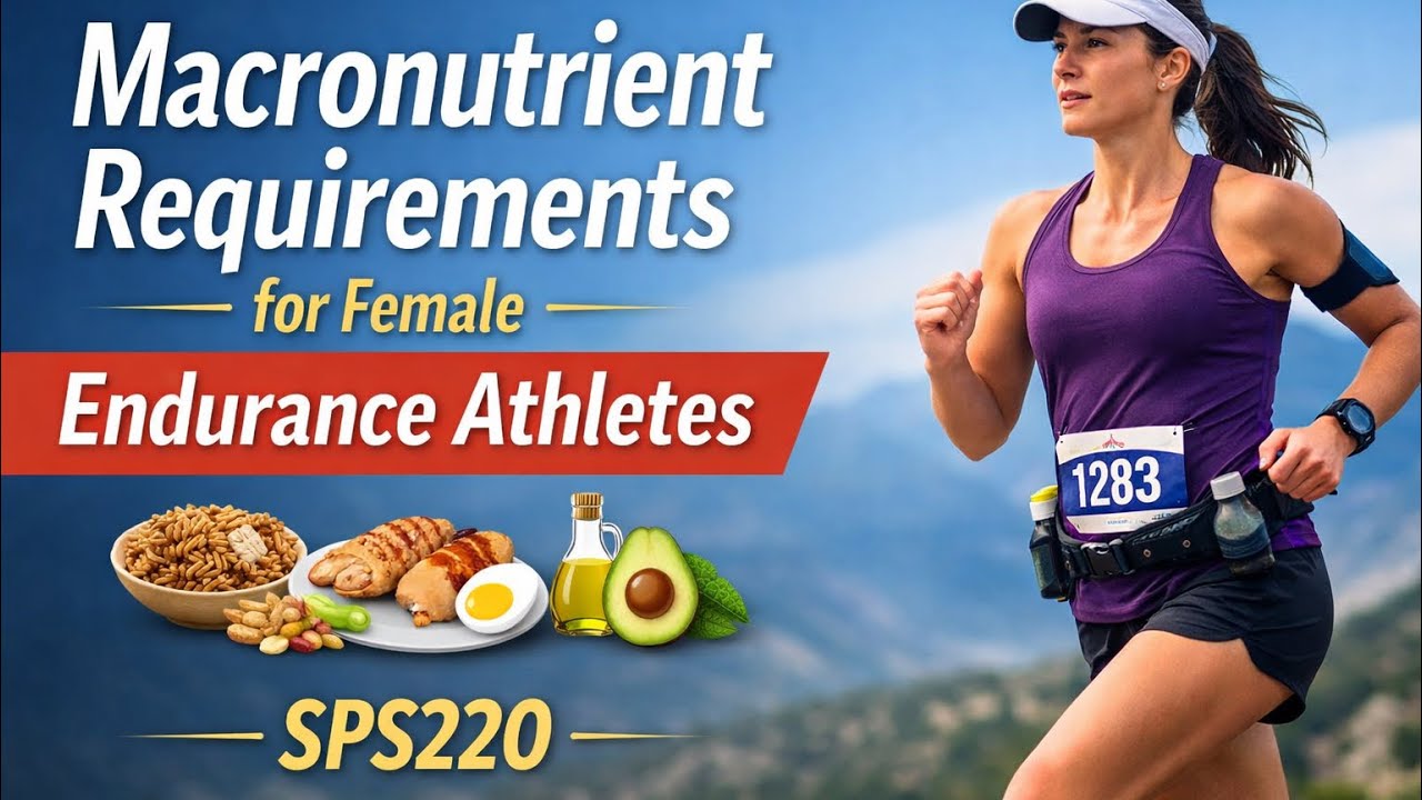 Macronutrients Requirements for Female Endurance Athletes | SPS220