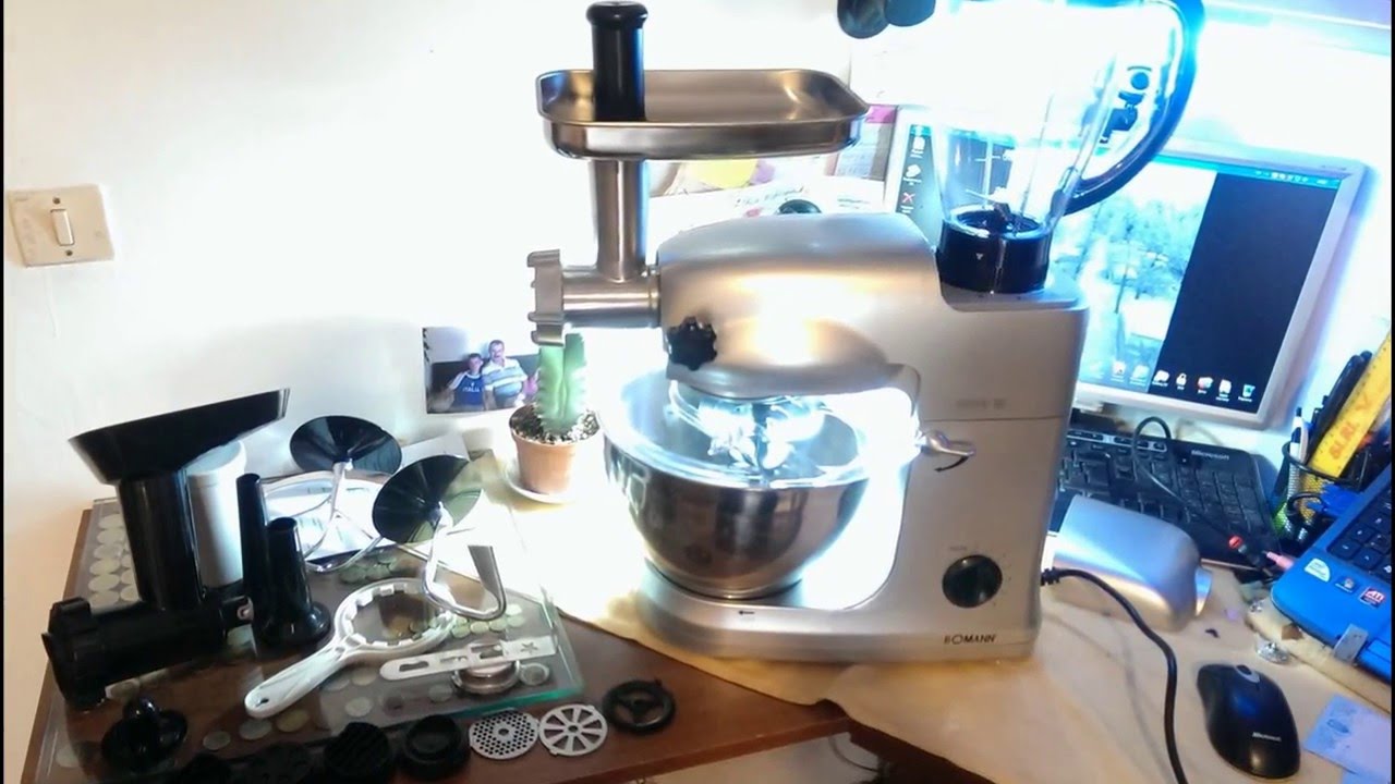 Bomann KM 367 CB Robot da cucina con impastatrice planetaria e ... Bomann KM 367 CB Robot da cucina con impastatrice planetaria e ...