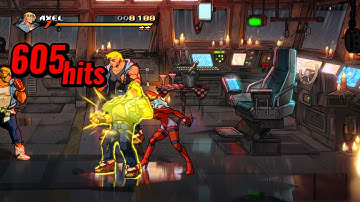 Streets of Rage 4 Stage 3 Full Stage Combo Mania+ Axel