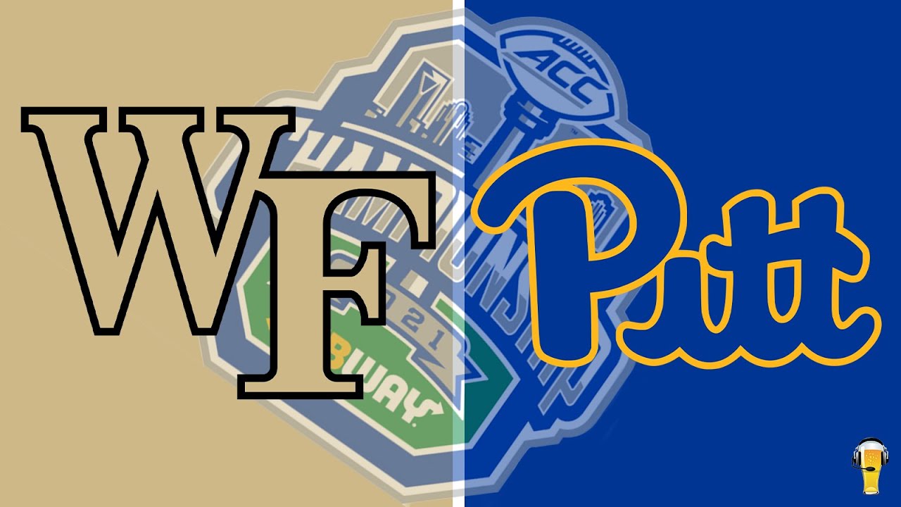wake forest demon deacons vs pittsburgh panthers prediction acc championship game 12 4 21 youtube