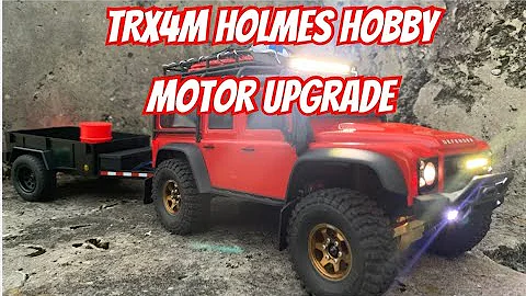 Traxxas Trx4M Holmes Hobby Motor Upgrade with Low Range Gear Set