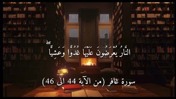سورة غافر (من الآية ٤٤ الى ٤٦)