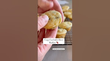 Little Bites Copy Cat Chocolate Chip Muffins 🍫  #muffins #easyrecipe #kidsnacks
