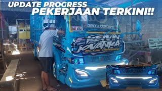 Update proses pekerjaan terkini‼️ada truk isuzu euro4,truk angkutan sapi dll ||Sumber Ekonomi_Malang