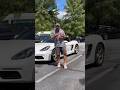 Guy in Porsche tries Barbie Shake