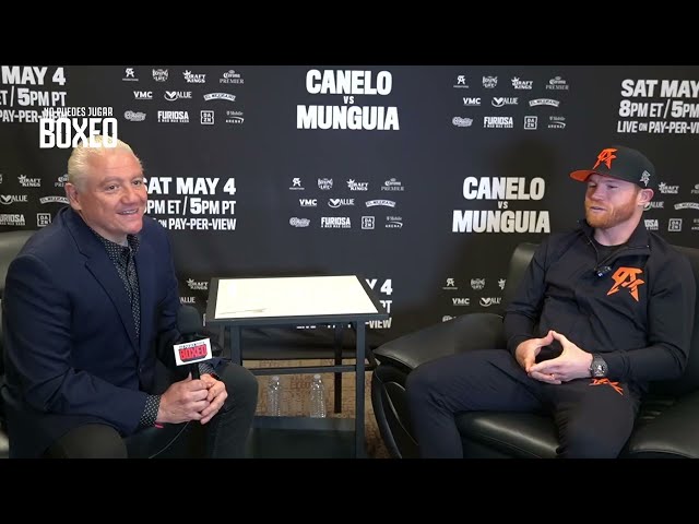 Canelo nos cuenta el porque no puede ver a De la Hoya ni en pintura. #canelomunguia class=