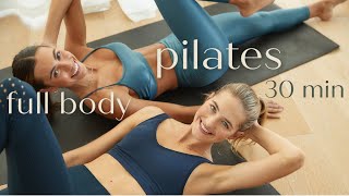 30 MIN Full body Pilates workout  // Strengthen and Toning  | 14 Day Full Body Challenge