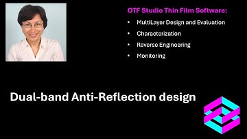 Dual-band Anti-Reflection coating: design