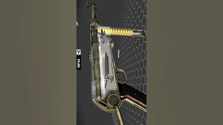 MP40 = Vintage Power Still Dominates 💥 #vintage #power #reload #mp40headshort #animation #still #3d