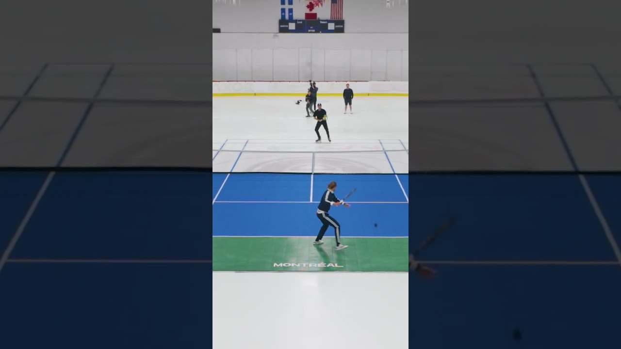 Zverev vs Ice Tennis In Canada 🇨🇦 🥶