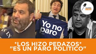 Dueño de comercio BASADO hizo pedazos a los sindicalistas por el SEGUNDO PARO de la CGT