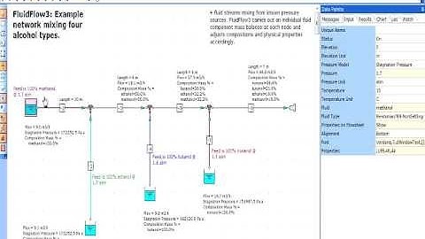 FluidFlow - Excel Interface & Fluid Mixtures