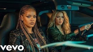 Shakira x Rihanna - Fuego y Arena (Official AI Music Video) | Dancehall Pop 2026