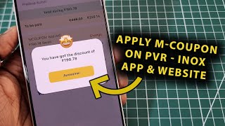 Verified How To Apply M-Coupons On PVR - INOX Cinemas (App & Website) | Kotak Mahindra Bank Creator Profile
