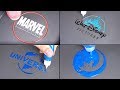 the most famous movie company in the world Pancake Art - Marvel, Disney, Universal, Dreamworks