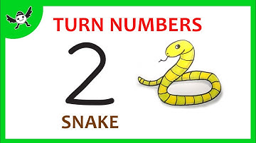 How To Draw a SNAKE Using Number 2 – Very Easy and Fun Doodle Art for Kids