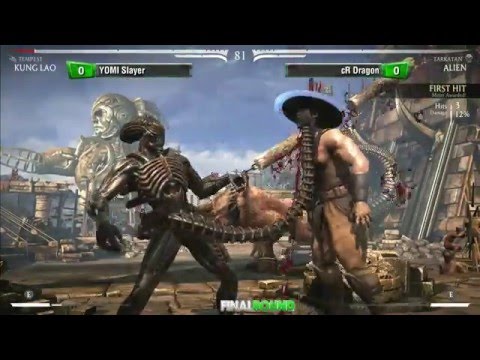 Mortal Kombat X Tournament: Final Round 19 Tournament - YOMI Slayer (Kung Lao) vs cR Dragon (Alien)