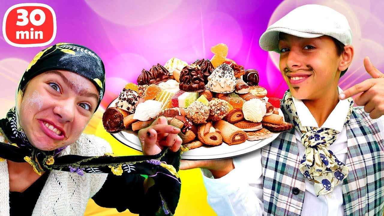 Pakize Teyze ve İtalyan Emiro yemek yarışmasındalar! Kim daha güzel yemek yapacak? Eğlenceli video.