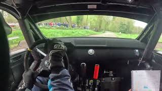 Rallye de Neufchâtel en Bray 2024 es6 - Skoda Fabia - Jeff Piau & Victoria Piau caméra embarquée