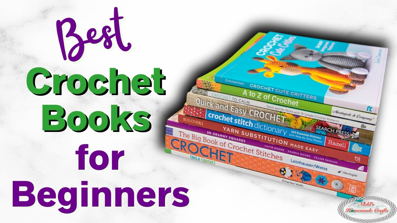 BEST Crochet BOOKS for Beginners! Look Inside! 