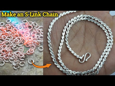 From Silver Wire to S-Link Chain – Handmade Jewelry Tutorial