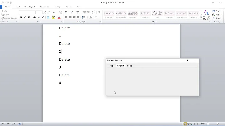 Easily change new lines with commas in Microsoft Word.  Use Find/Replace and special newline char ^p