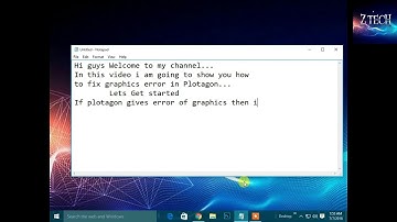 How to Fix plotagon graphics error 100 % working