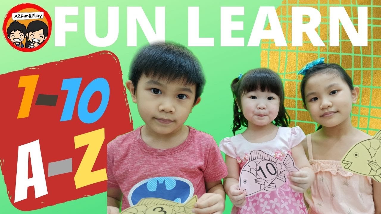 FUN LEARN - A to Z and Counting Number - YouTube