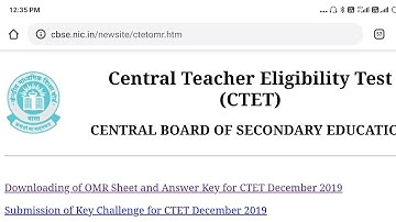 CTET DEC 2019 OFFICIAL ANSWER KEY 2019 DOWNLOAD NOW IN PDF HINDI CLUB