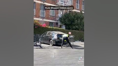 rude shopper instant karma