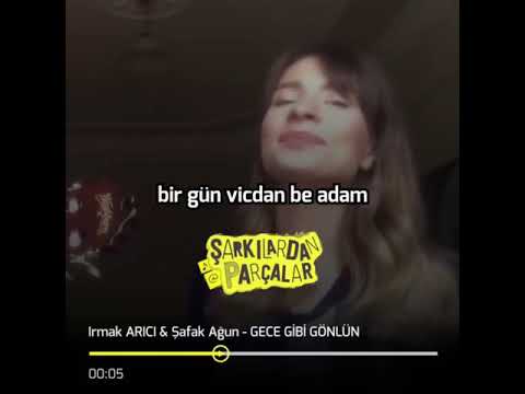 İrem Arıcı & Şafak Ağun - Gece Gibi Gönlün (instagram Kısa Şarkılar)