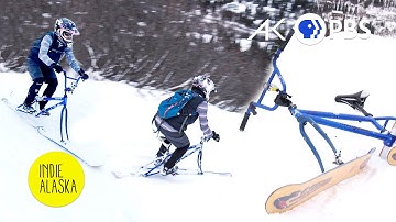 What is ski biking? And why is it so fun?! | INDIE ALASKA