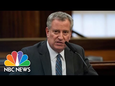 NYC Mayor Bill de Blasio Briefing On Coronavirus, George Floyd Protests | NBC News