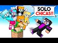 ¡1 CHICO vs 5 CHICAS en UN BLOQUE en MINECRAFT! 😱💥 FranciscoGames