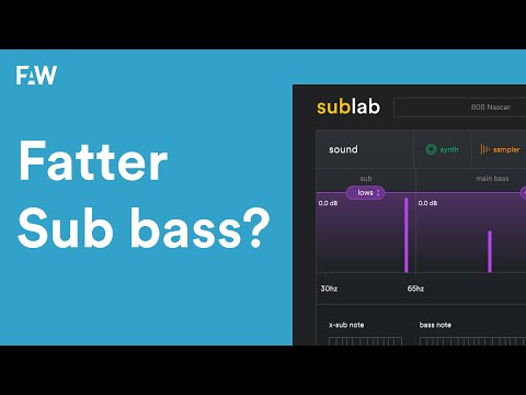 Need fatter sub-bass? X-Sub is what you need.
