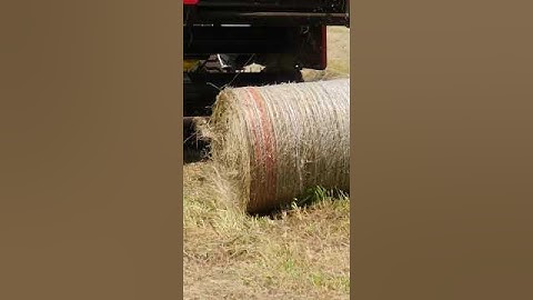 The TX31 Mini Round Baler with Net Wrap!