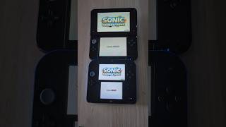 Sonic Generations- Nintendo 3DS XL vs 2DS Speed Comparison