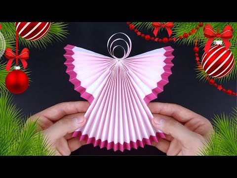 Vídeo: Como Fazer Um Anjo De Natal De Papel